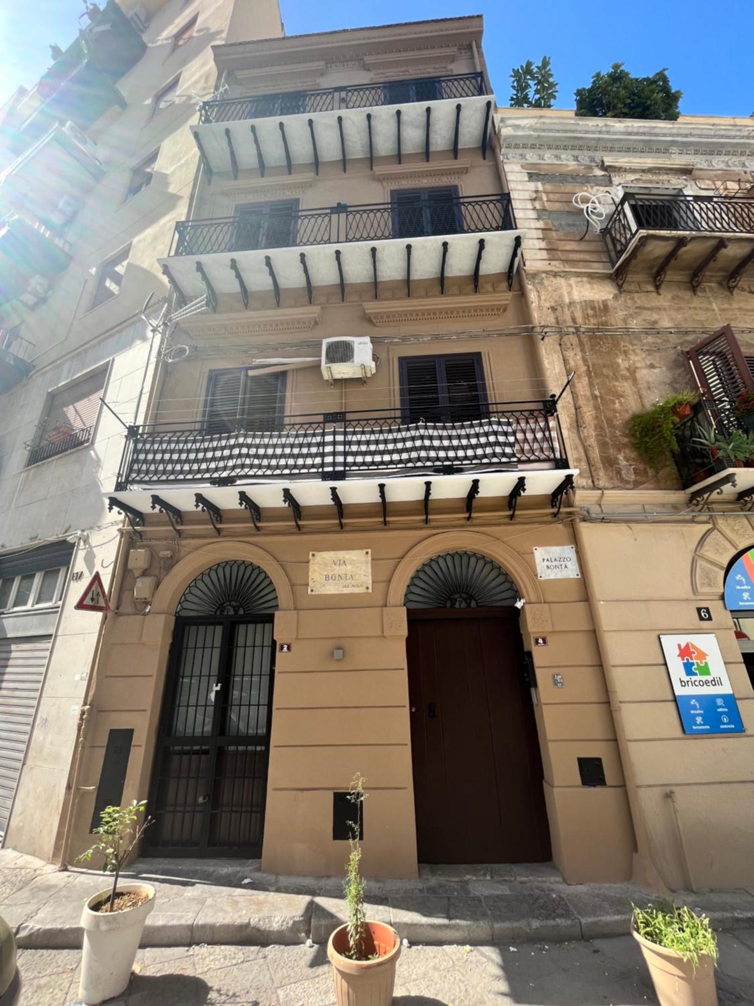Palazzo Bonta Appartamenti Palermo Zewnętrze zdjęcie